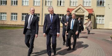 Prezidentas Gitanas Nausėda lankėsi Vilkaviškio rajone