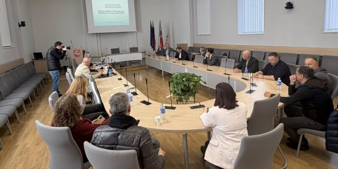 Šakiai keičiasi: viešame svarstyme nubrėžtos miesto ir priemiesčių plėtros gairės