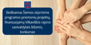 Skelbiamas Šeimos stiprinimo programos priemonių projektų konkursas