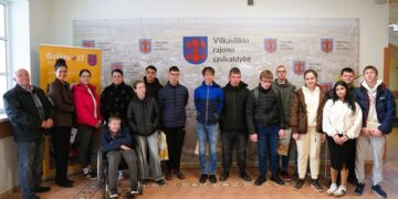 Vilkaviškio savivaldybėje svečiavosi Kybartų moksleiviai