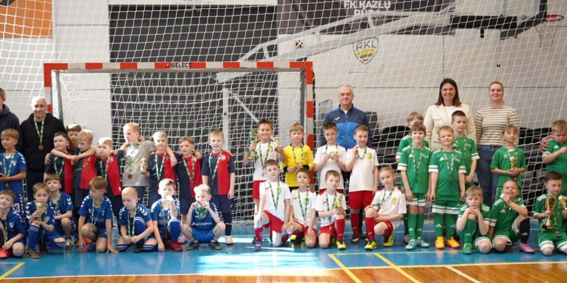 Vaikų salės futbolo turnyras „Sporto centro Taurė‘ 2026“