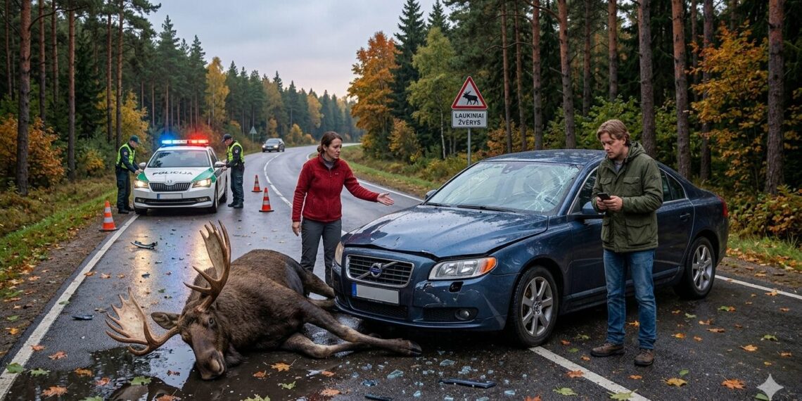 Susidūrimas su gyvūnu