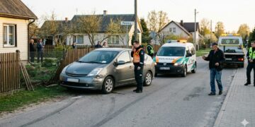 „Toyota“ taranavo tvorą