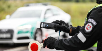 Balandžio mėnesį - policijos prevencinės priemonės šalies keliuose