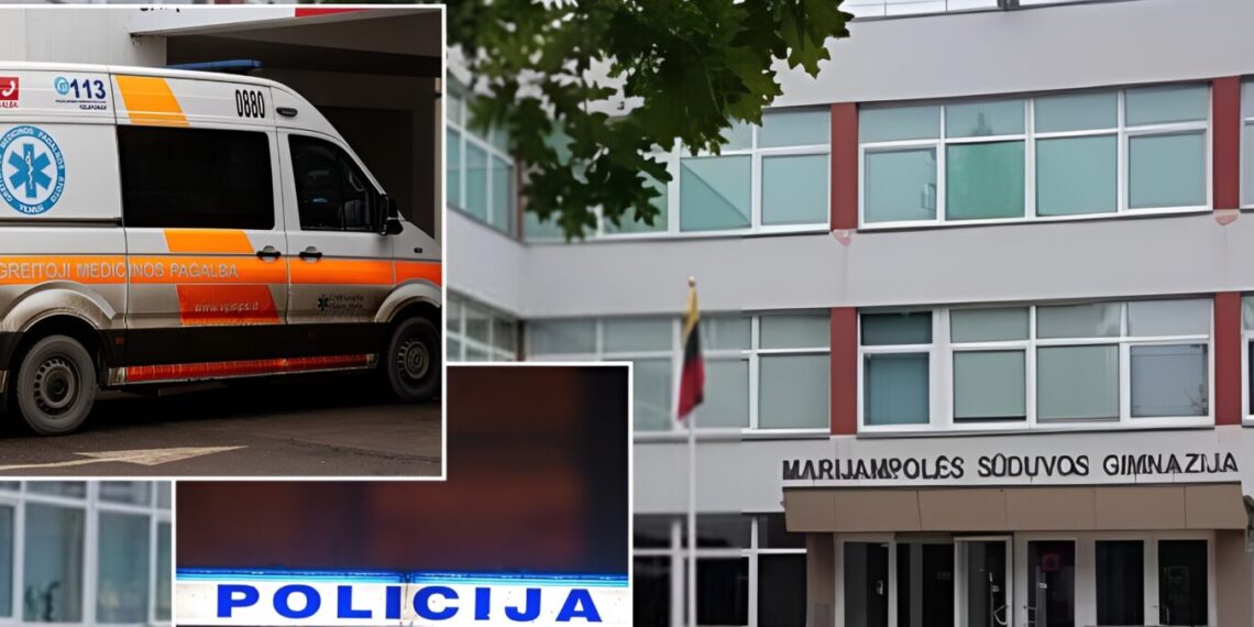 Išpuolis Marijampolės mokykloje: peiliu sužaloti trys moksleiviai, pamokos nutrauktos