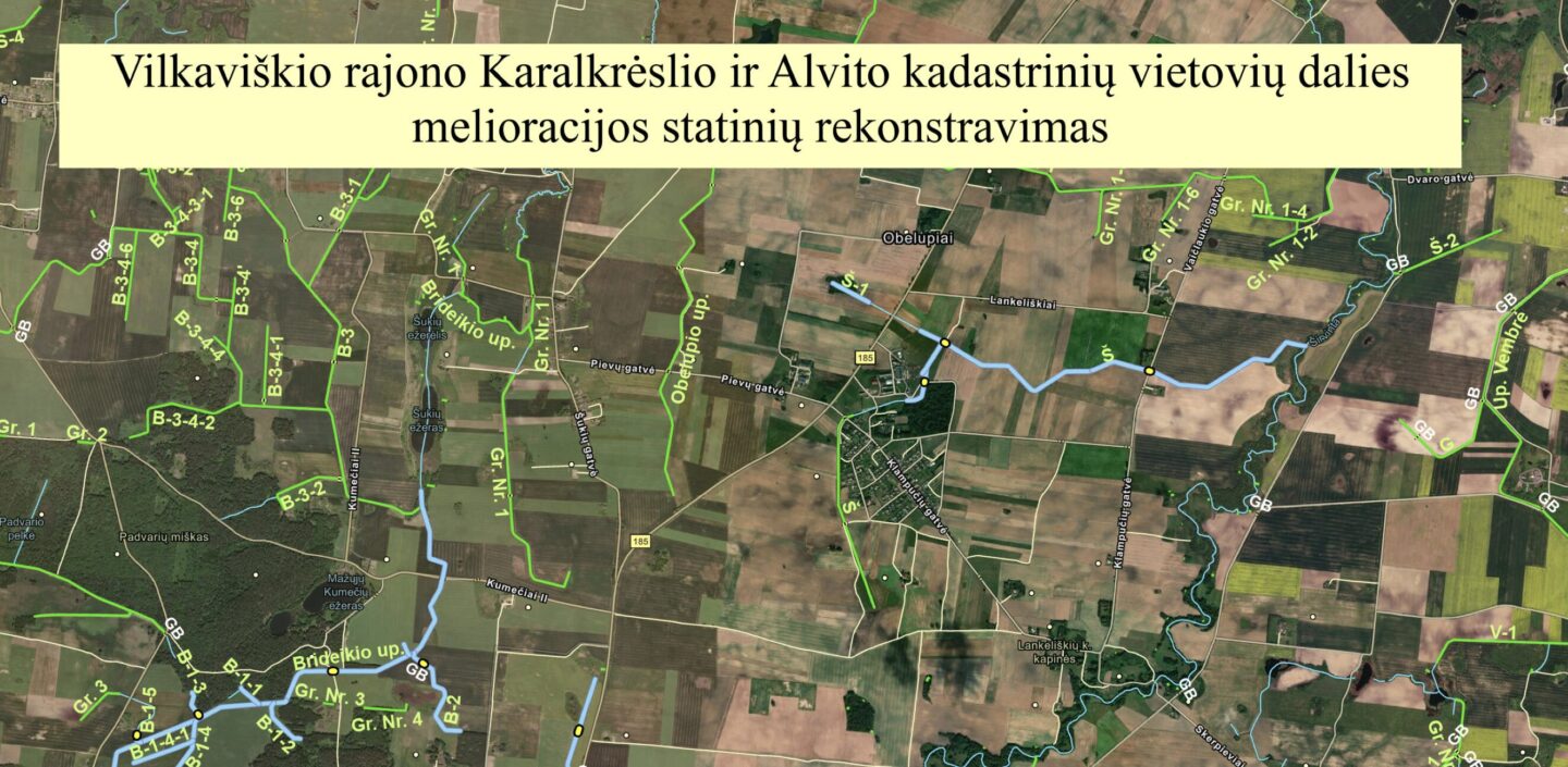 Vilkaviškiui – pusė milijono eurų melioracijos infrastruktūrai