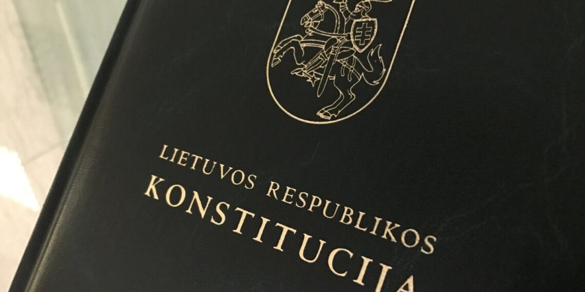 Lietuvos Respublikos Konstitucija