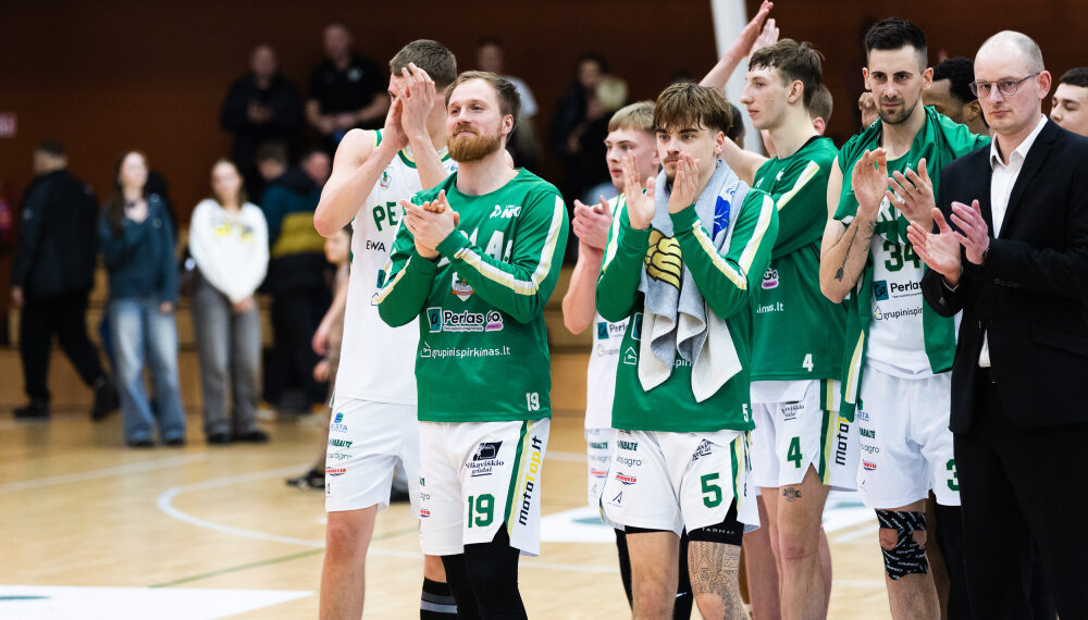 Sausai seriją laimėjęs „Perlas Go“ tapo pirmuoju pusfinalio dalyviu