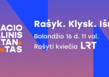 Kviečiama rašyti Nacionalinį diktantą