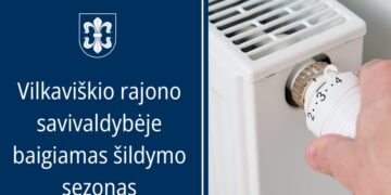 Vilkaviškio rajono savivaldybėje baigiamas šildymo sezonas