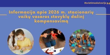 Kalvarijos savivaldybė iš dalies kompensuos vaikų stacionarių vasaros stovyklų išlaidas