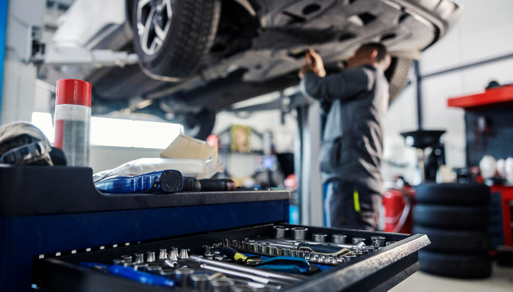 Autoservisas automobilio remontui / Magnifik nuotr.