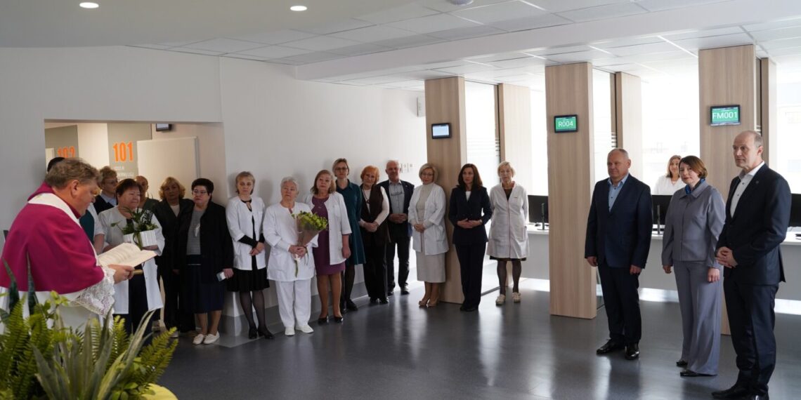 Vilkaviškio ligoninėje oficialiai atidarytos atnaujintos Konsultacinės poliklinikos patalpos