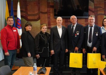 Vilkaviškyje lankėsi garbės pilietis H. Hollekampas ir delegacija iš Vokietijos