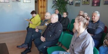 Seniūnaičių sueigoje Vištytyje – 2025 metų veiklos rezultatų apžvalga