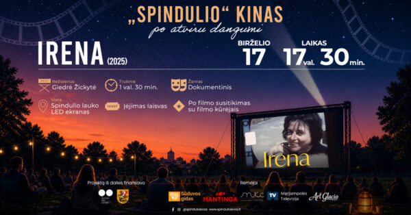 „Spindulio“ kinas po atviru dangumi | IRENA