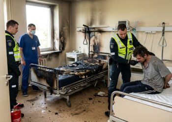 Incidentas ligoninėje: įkaušęs vyras sukėlė gaisrą palatoje