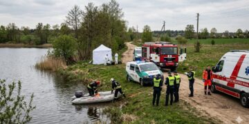 Tragedija Vilkaviškio rajone: tvenkinyje rastas vyro kūnas