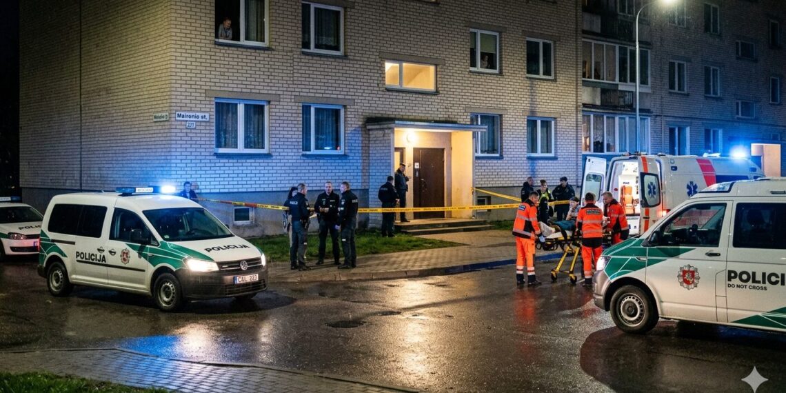 Kruvinas konfliktas Kazlų Rūdoje: peiliu sužaloti du vyrai, keturi įtariamieji uždaryti į areštinę