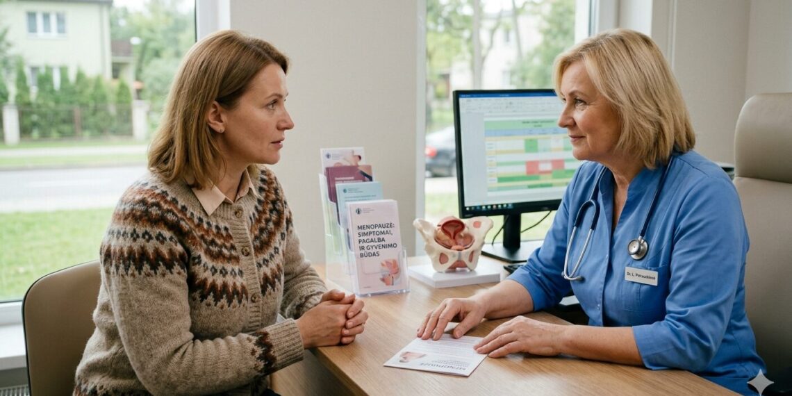 Konsultacija dėl menopauzės