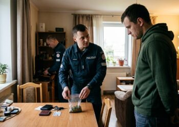 Marijampolietis sulaukė pareigūnų vizito: namuose – augalinės kilmės radinys