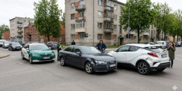 Girtas ir be teisių: Marijampolėje „Audi“ vairuotojas sukėlė avariją ir bandė pasprukti