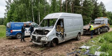 Užsienyje pavogto „Mercedes-Benz“ kelionės pabaiga: Vilkaviškio rajone rastas jau išardytas