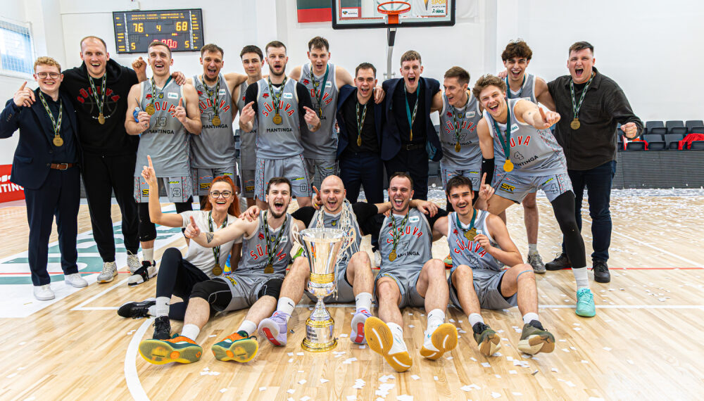 „URBO-NKL“ karaliai: marijampoliečiai po penkmečio pertraukos iškovojo čempionų titulą