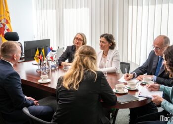 Marijampolėje viešėjo Prancūzijos ambasadorė
