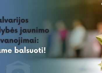 Kalvarijos savivaldybės administracija ir JRT kviečia atiduoti balsą jaunimo apdovanojimuose