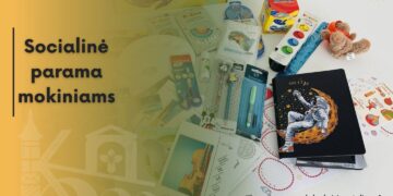 Svarbi informacija: nuo liepos 1 d. priimami prašymai dėl socialinės paramos mokiniams
