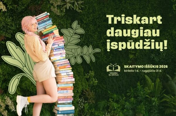 VASARA SU KNYGA