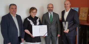Vilkaviškio rajono savivaldybei – Lietuvos verslo konfederacijos padėka už palankios aplinkos verslui kūrimą
