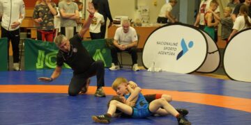 Vilkaviškio sporto centre vyko XV tarptautinis laisvųjų imtynių turnyras „Vilkaviškis Cup 2026“