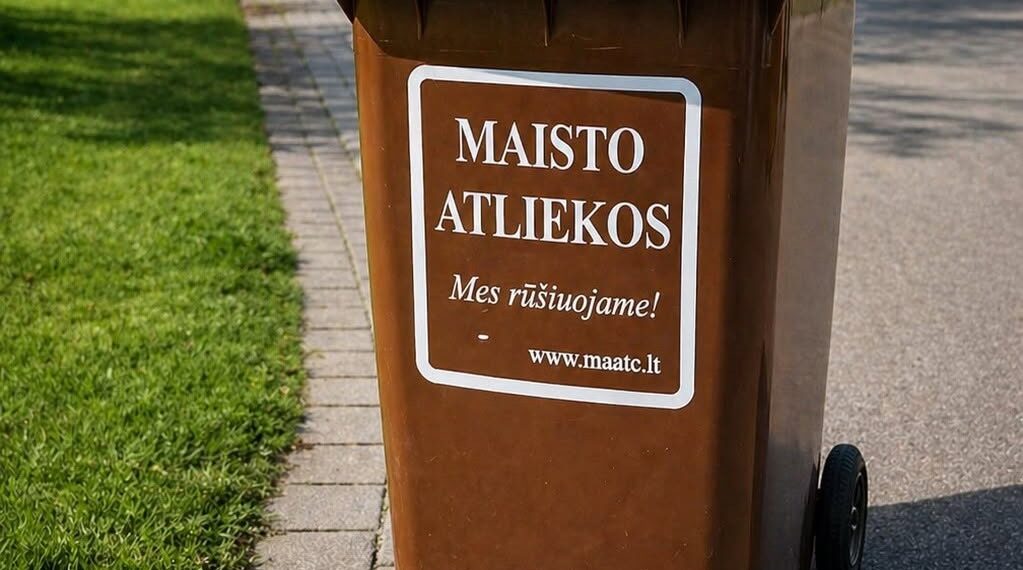 Marijampolės regiono savivaldybėse pradedamas maisto ir virtuvės atliekų surinkimas