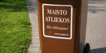 Marijampolės regiono savivaldybėse pradedamas maisto ir virtuvės atliekų surinkimas