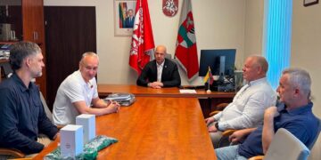 Šakiuose lankėsi Lietuvos krepšinio bendruomenės atstovai