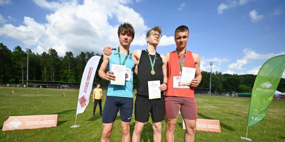 Šakių JKSC auklėtiniai skynė pergales Lietuvos U18 lengvosios atletikos čempionate