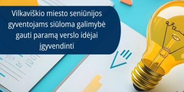 Vilkaviškio miesto seniūnijos gyventojams siūloma galimybė gauti paramą verslo idėjai įgyvendinti