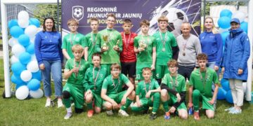 Aistros ir triumfas: finišavo Regioninė jaunučių ir jaunių U16 futbolo lyga