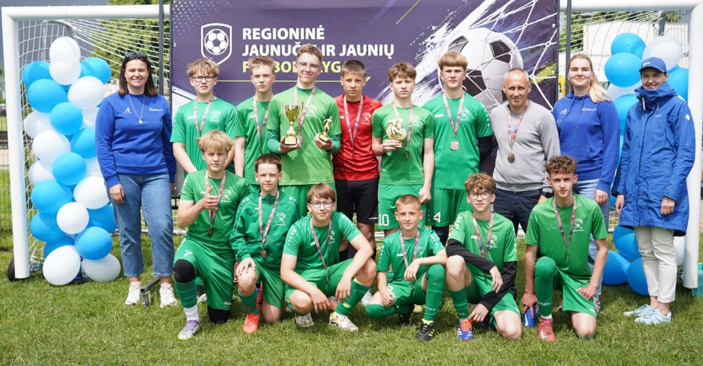 Aistros ir triumfas: finišavo Regioninė jaunučių ir jaunių U16 futbolo lyga