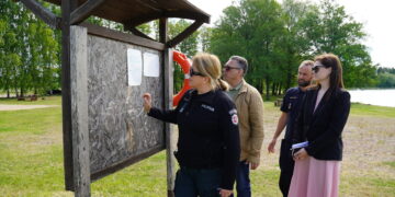 Prasidėjus maudymosi sezonui įvertintas rajono maudyklų pasirengimas