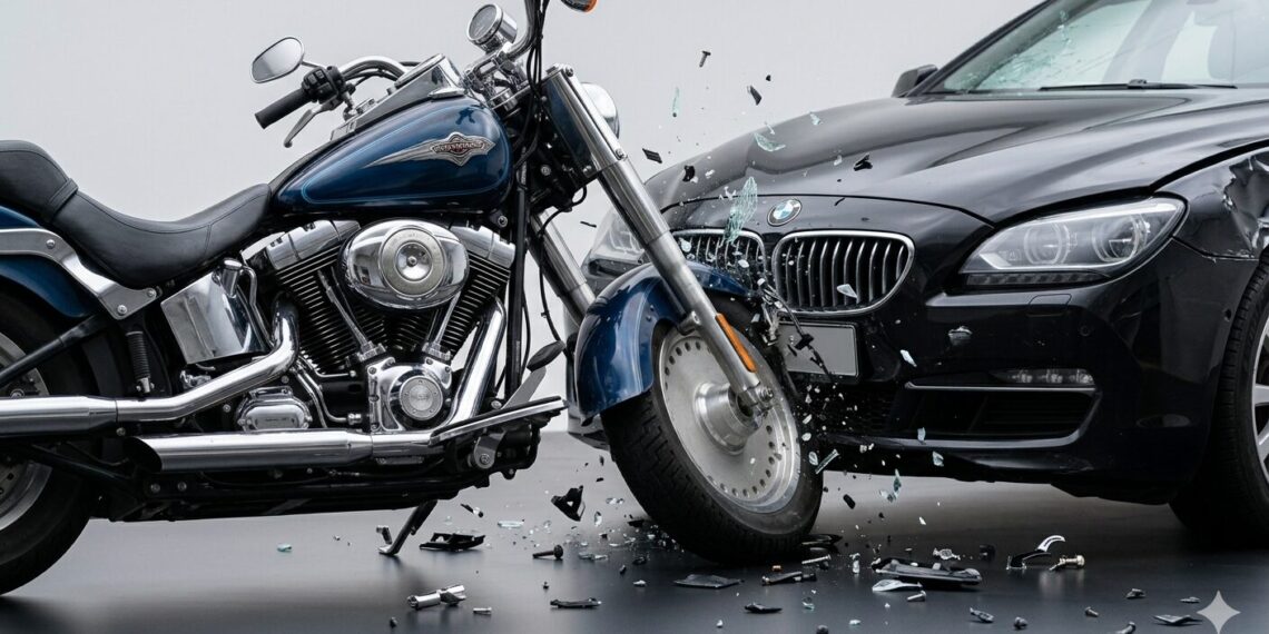 Susidūrė „Harley Davidson“ ir „BMW“