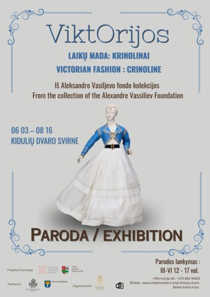 VIKTORIJOS LAIKŲ MADA: KRINOLINAI / VICTORIAN FASHION : CRINOLINE