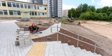 Ugdymo įstaigose vasara verda darbai