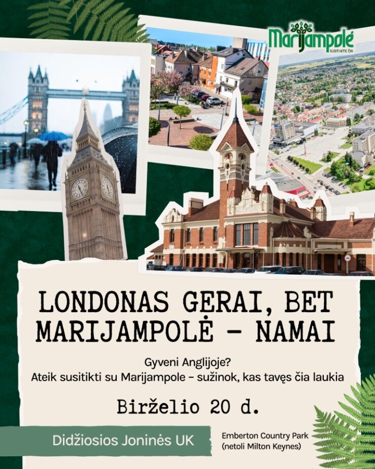 Marijampolės delegacija lauks tautiečių Didžiosiose Joninėse UK