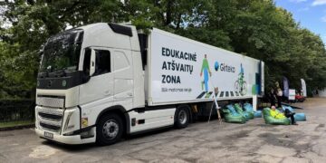 Saugaus eismo karavanas Šakiuose