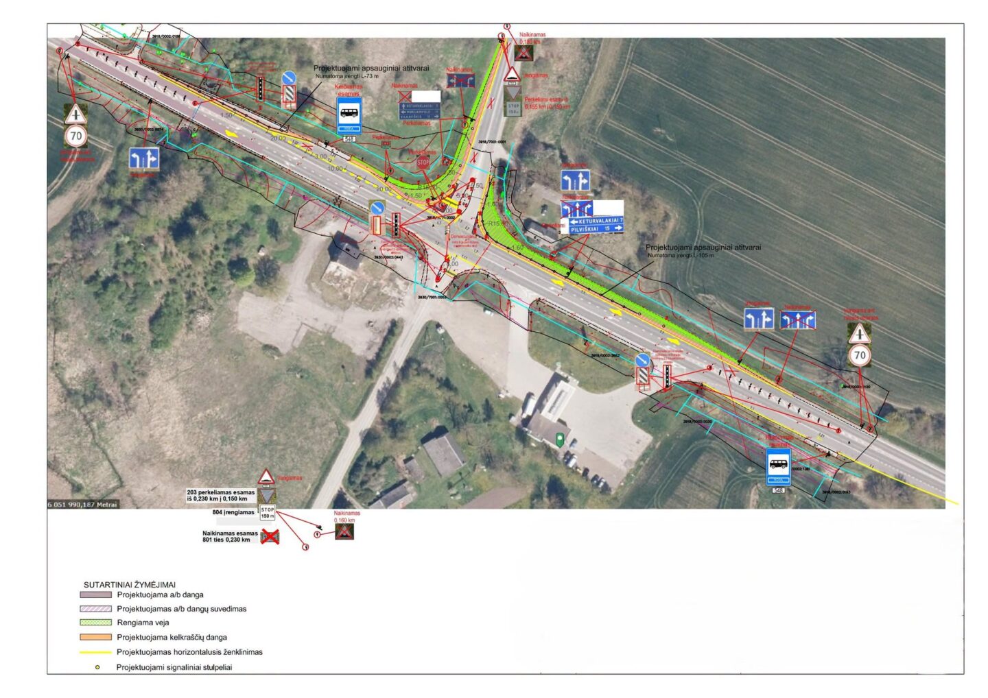 Valstybinės reikšmės kelyje Marijampolė–Kybartai–Kaliningradas – svarbūs eismo saugos pokyčiai