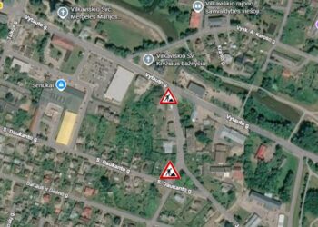 Vilkaviškio J. Basanavičiaus gatvėje bus ribojamas eismas