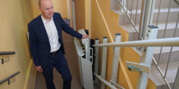 Vilkaviškio vaikų lopšelyje-darželyje „Pasaka“ įrengtas modernus keltuvas